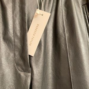 Vegan Leather Joggers